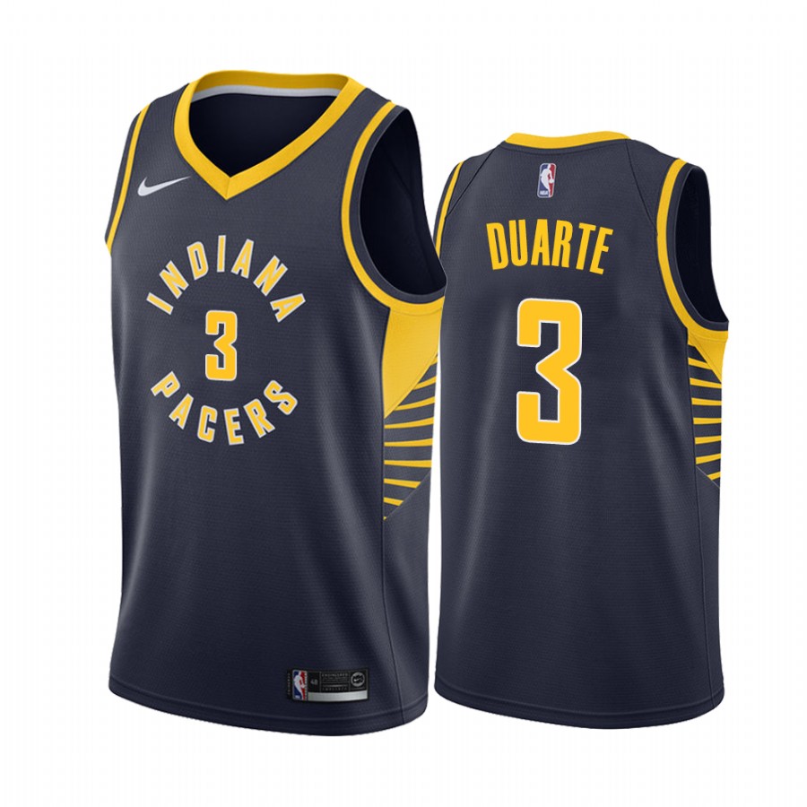 Chris Duarte Draft Indiana Pacers Icon Edition Jersey Navy