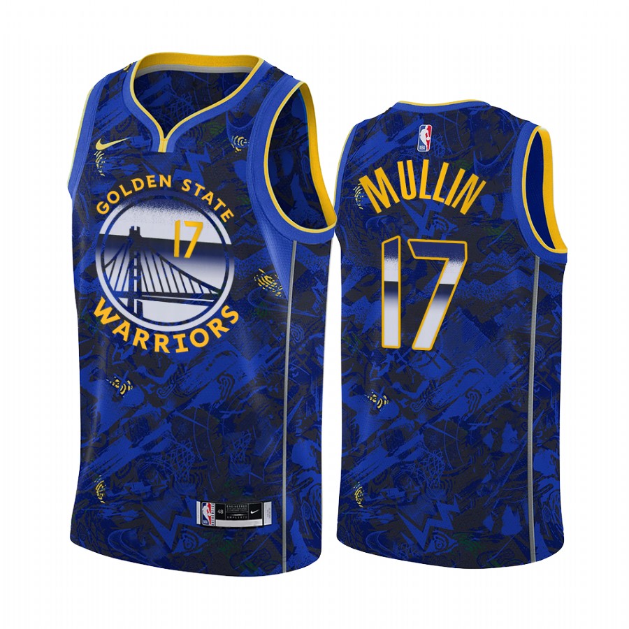 Chris Mullin Golden State Warriors Select Series Royal Jersey Camo