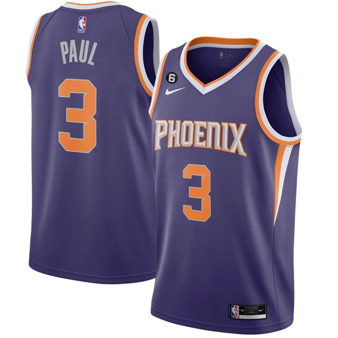 Chris Paul Men's Phoenix Suns Players Swingman Icon Jersey - All Stitched