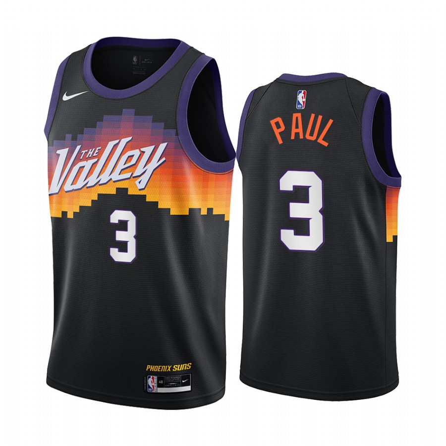 Chris Paul Phoenix Suns Black City Edition Jersey Trade