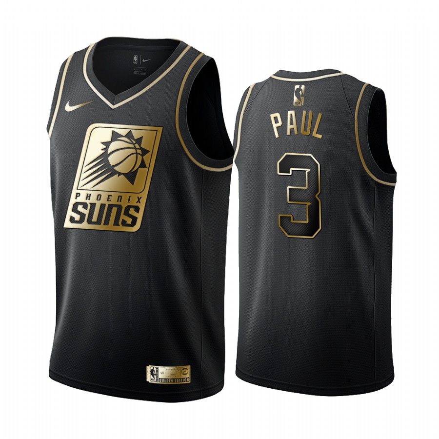 Chris Paul Phoenix Suns Black Golden Edition Jersey Trade