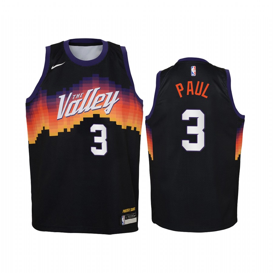 Chris Paul Phoenix Suns City Edition youth Jersey - Black