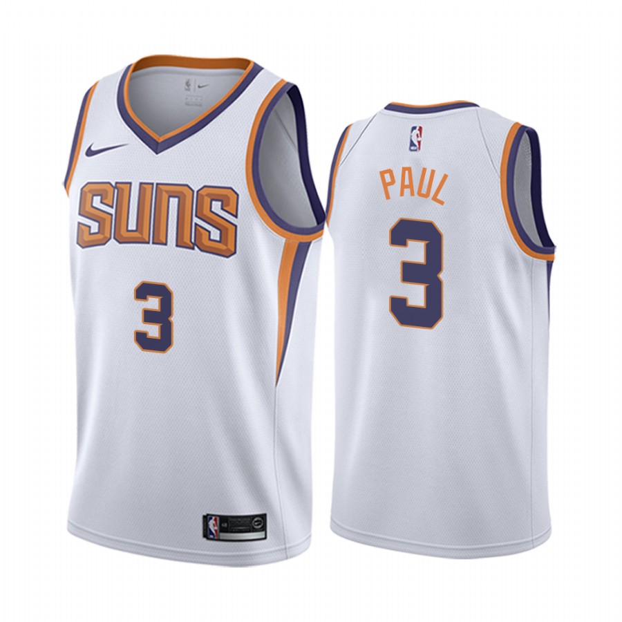 Chris Paul Phoenix Suns White Association Edition Jersey Trade