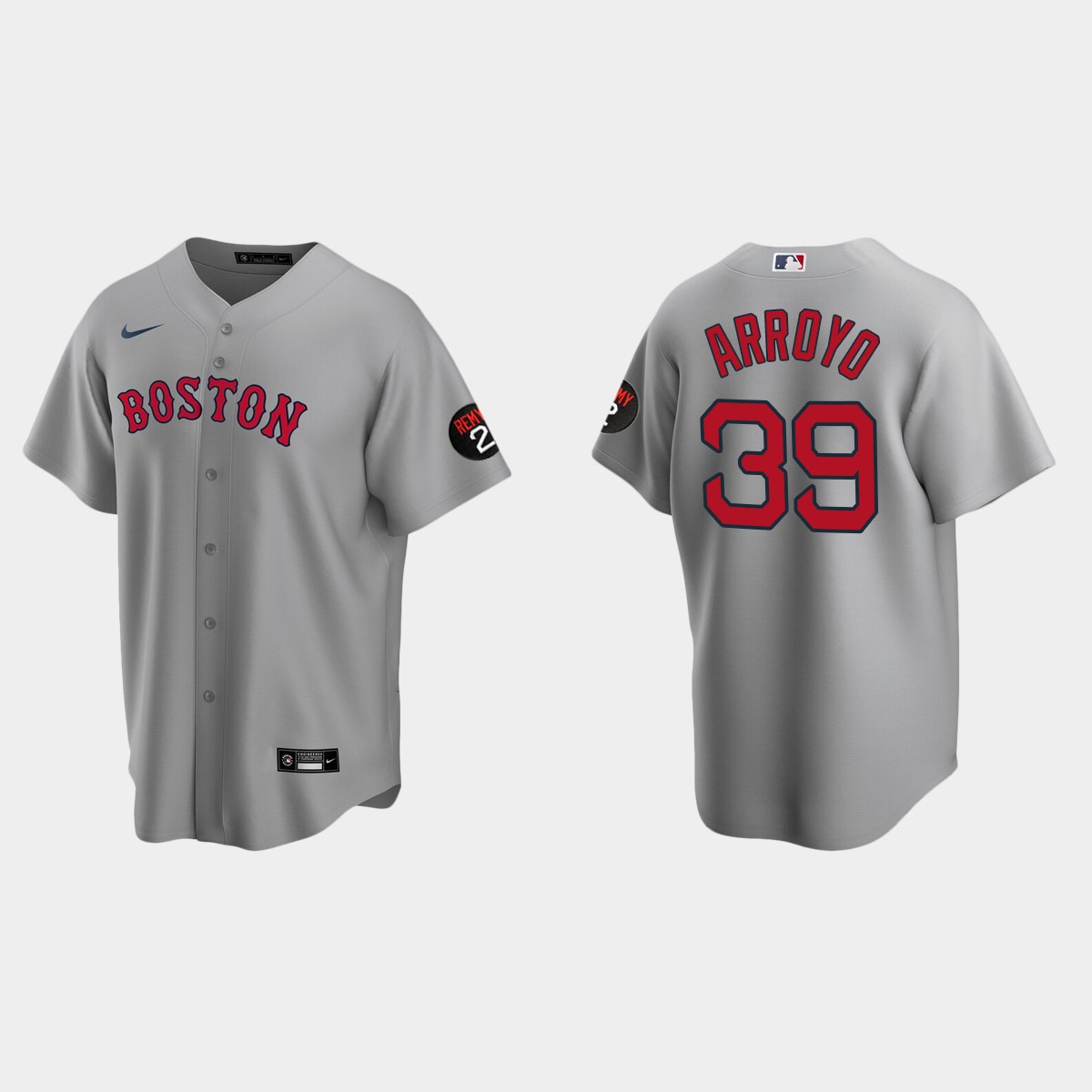 Christian Arroyo Boston Red Sox Jersey - Gray