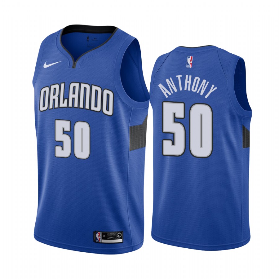 Cole Anthony Orlando Magic Blue Statement Jersey Draft
