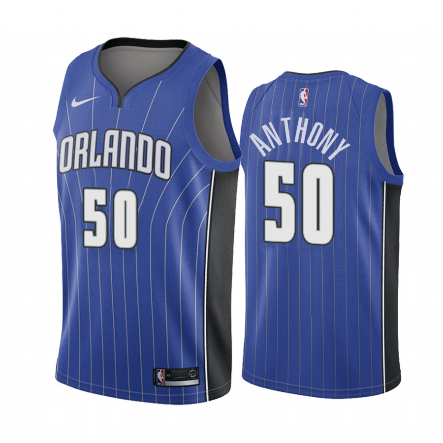 Cole Anthony Orlando Magic Royal Icon Jersey Draft