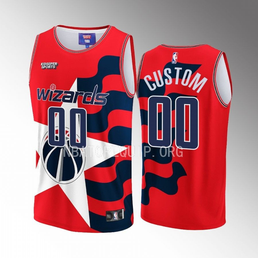 Custom Washington Wizards & KidSuper Studios Unisex Hometown Jersey