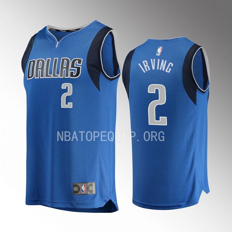 Dallas Mavericks #2 Kyrie Irving Icon Edition Jersey Blue