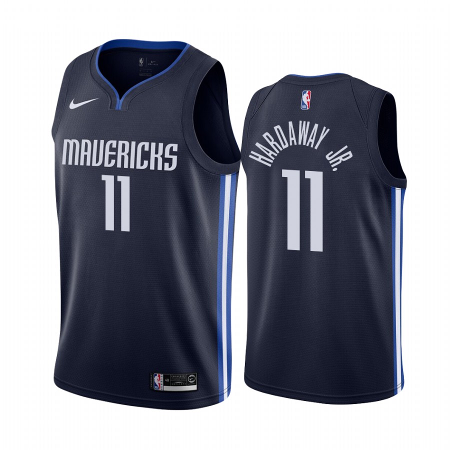 Dallas Mavericks Tim Hardaway Jr. Navy Statement Latest Jersey