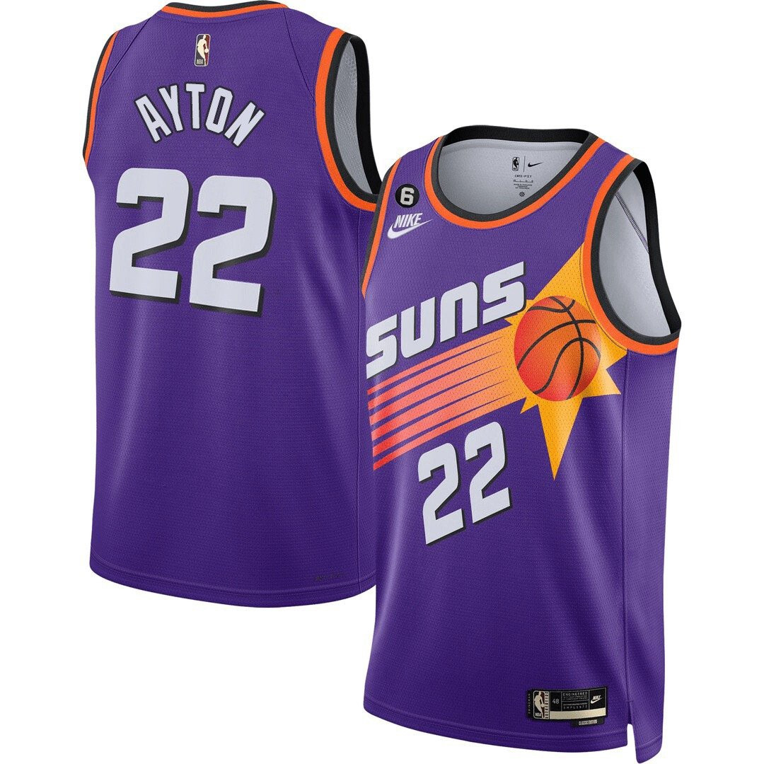 Deandre Ayton Men's Phoenix Suns Players Swingman Classic Jersey - All Stitched