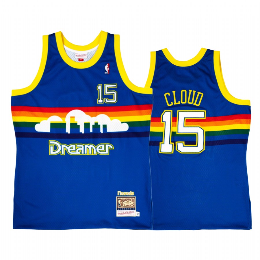 Denver Nuggets Cloud J.Cole Dreamer Royal Jersey #15 Throwback