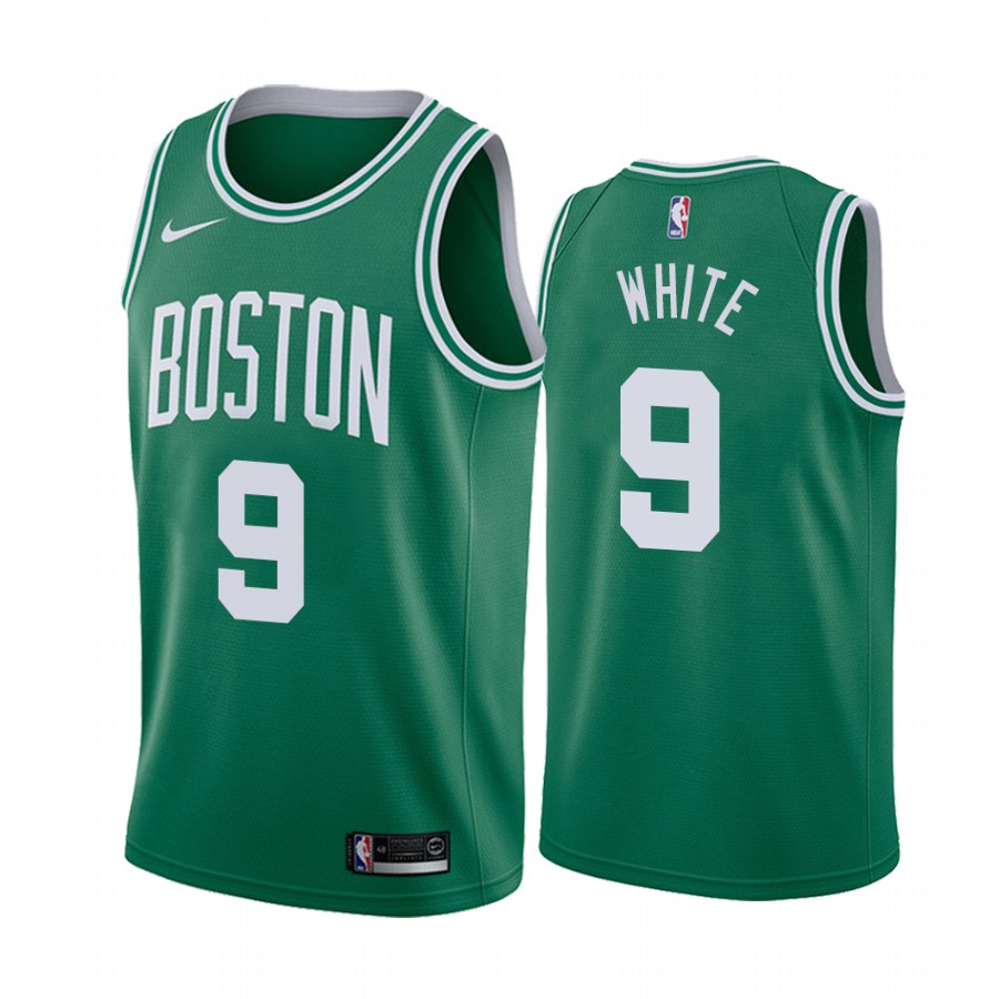 Derrick White Boston Celtics Green #9 Icon Edition Jersey Trade