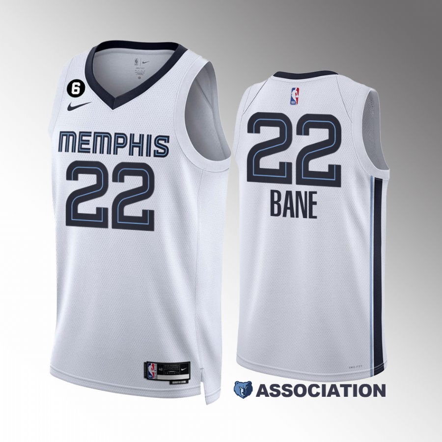 Desmond Bane #22 Memphis Grizzlies Association Edition White Jersey