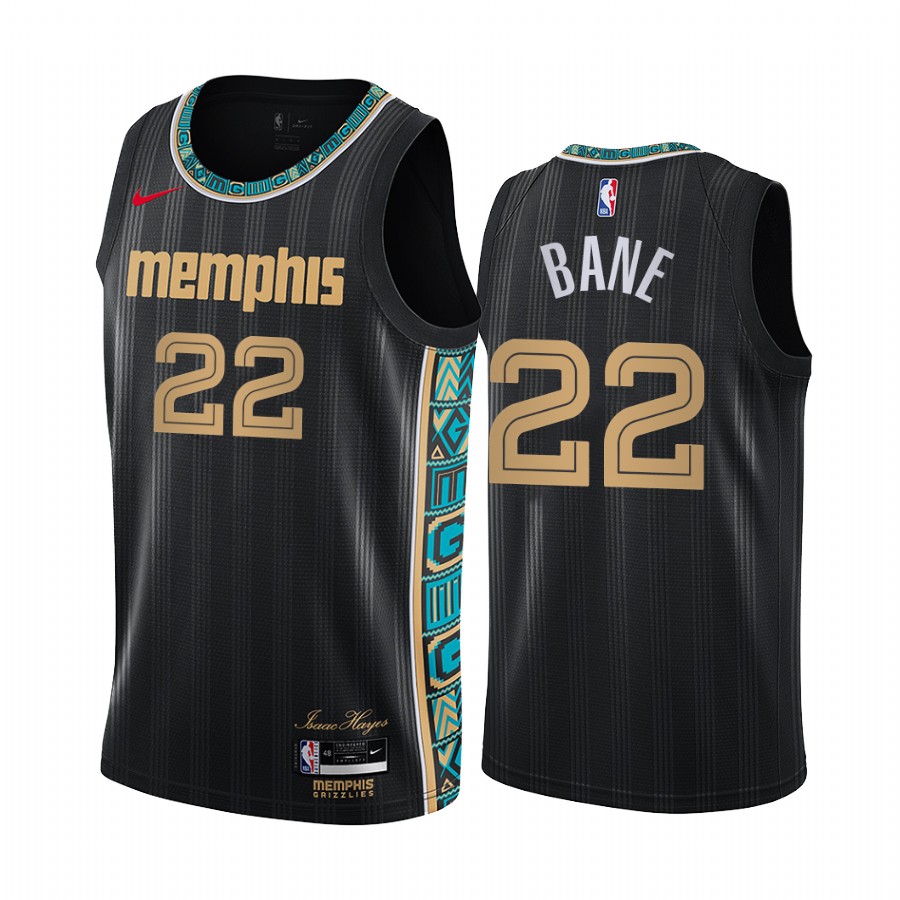 Desmond Bane Memphis Grizzlies Black City Edition Jersey Draft