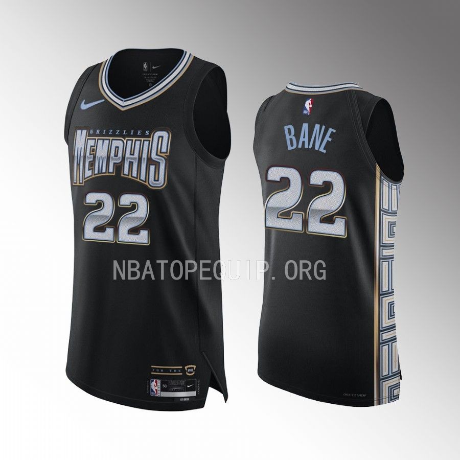 Desmond Bane Memphis Grizzlies City Edition #22 Jersey Black