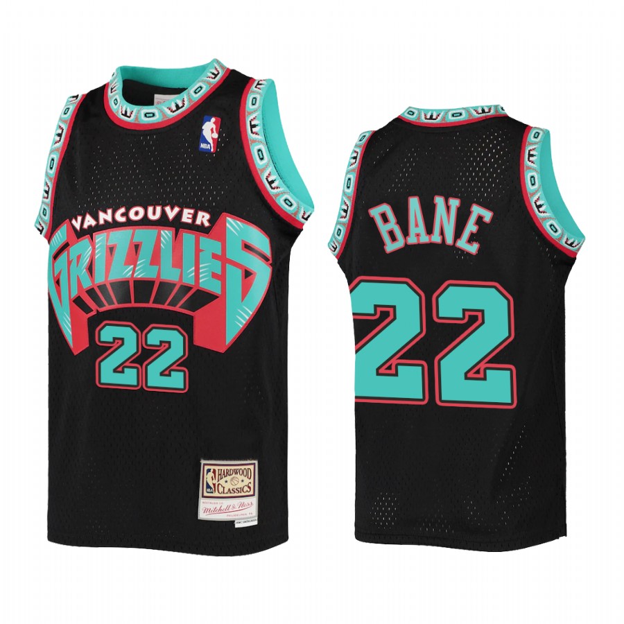 Desmond Bane Memphis Grizzlies Youth Black Reload Jersey Throwback