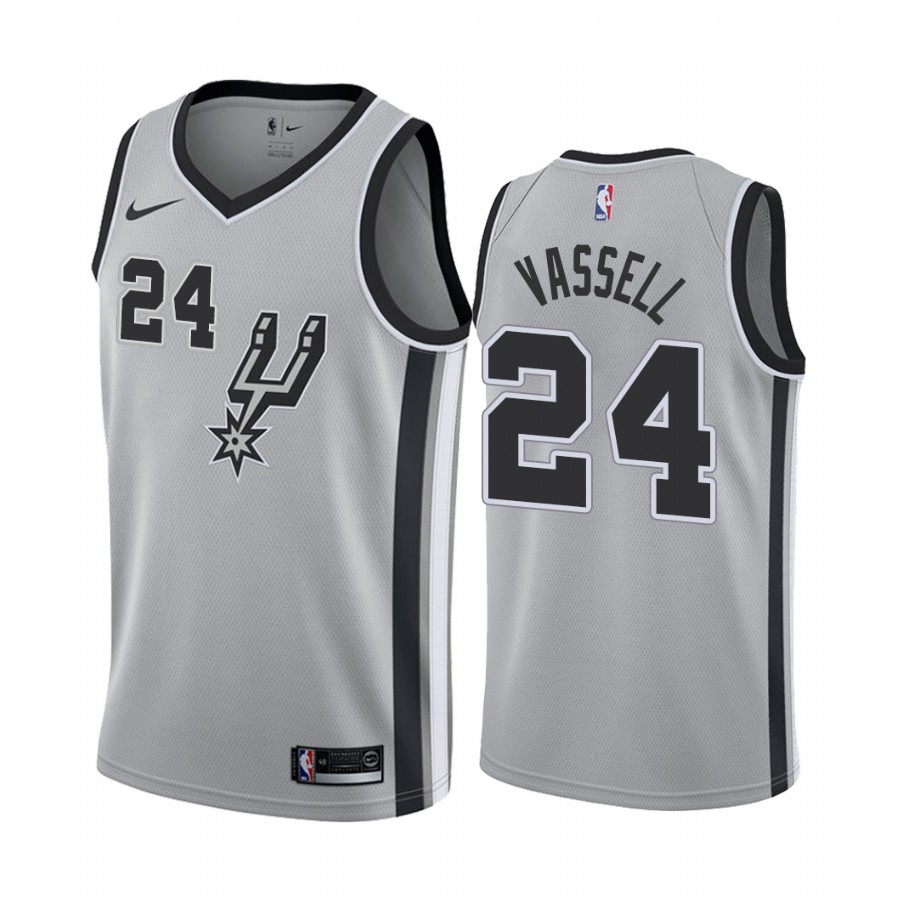 Devin Vassell San Antonio Spurs Sliver Statement Jersey Draft