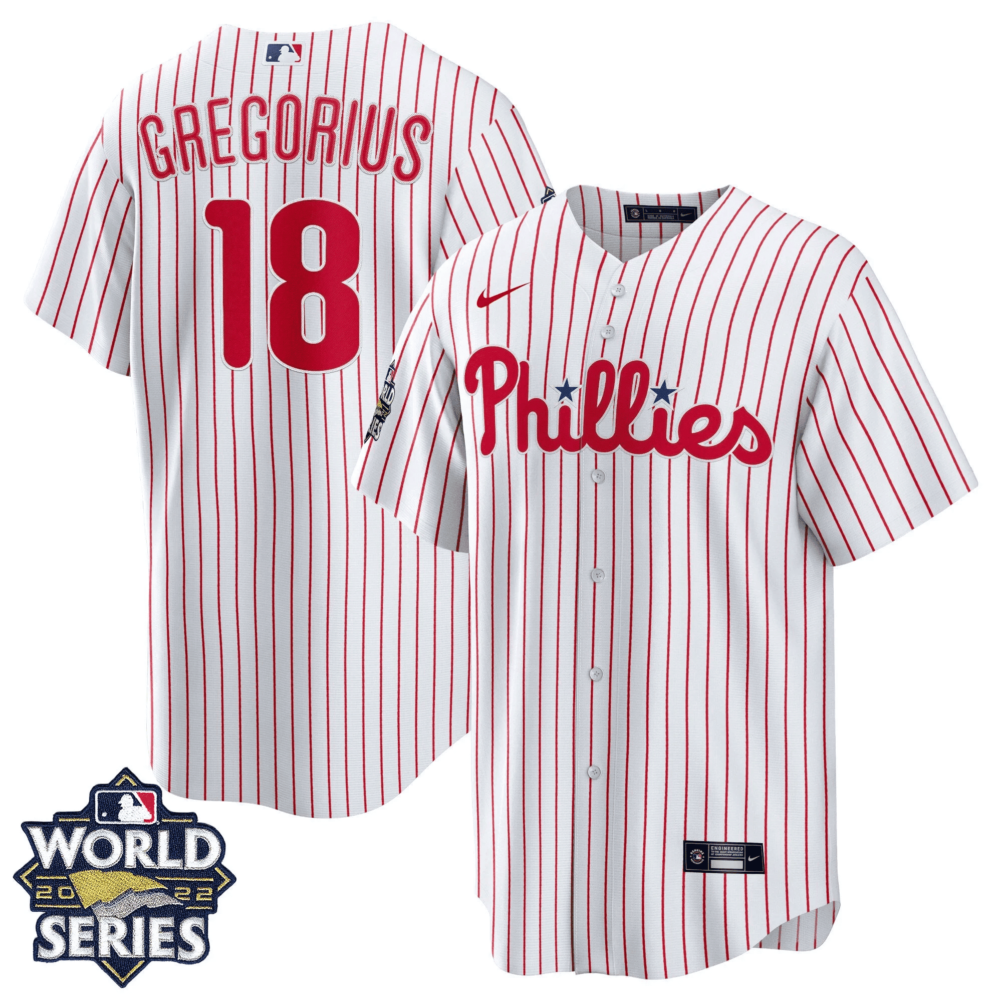 Didi Gregorius Youth's Philadelphia Phillies Gold World Series Limited Cool Home Jersey