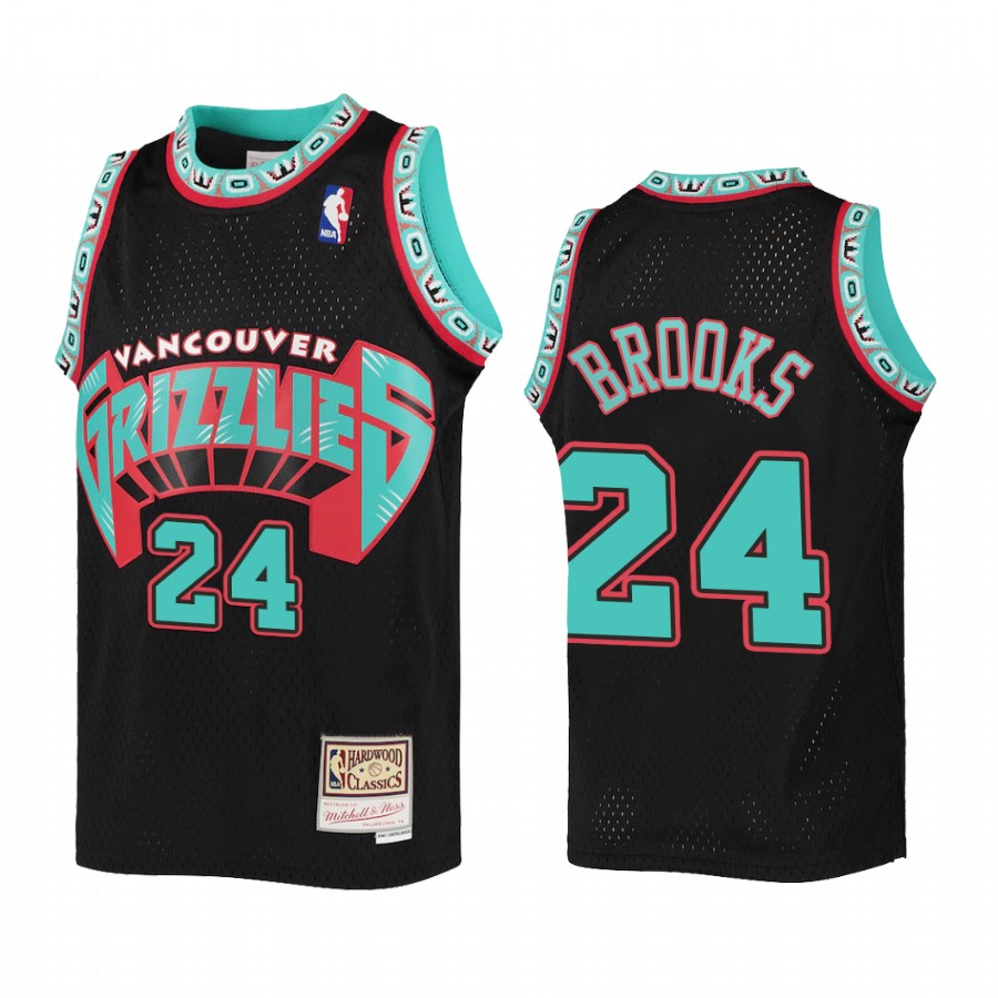 Dillon Brooks Memphis Grizzlies Youth Black Reload Jersey Throwback