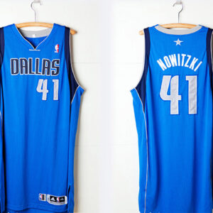 Dirk Nowitzki Dallas Mavericks #41 2012-2013 jersey