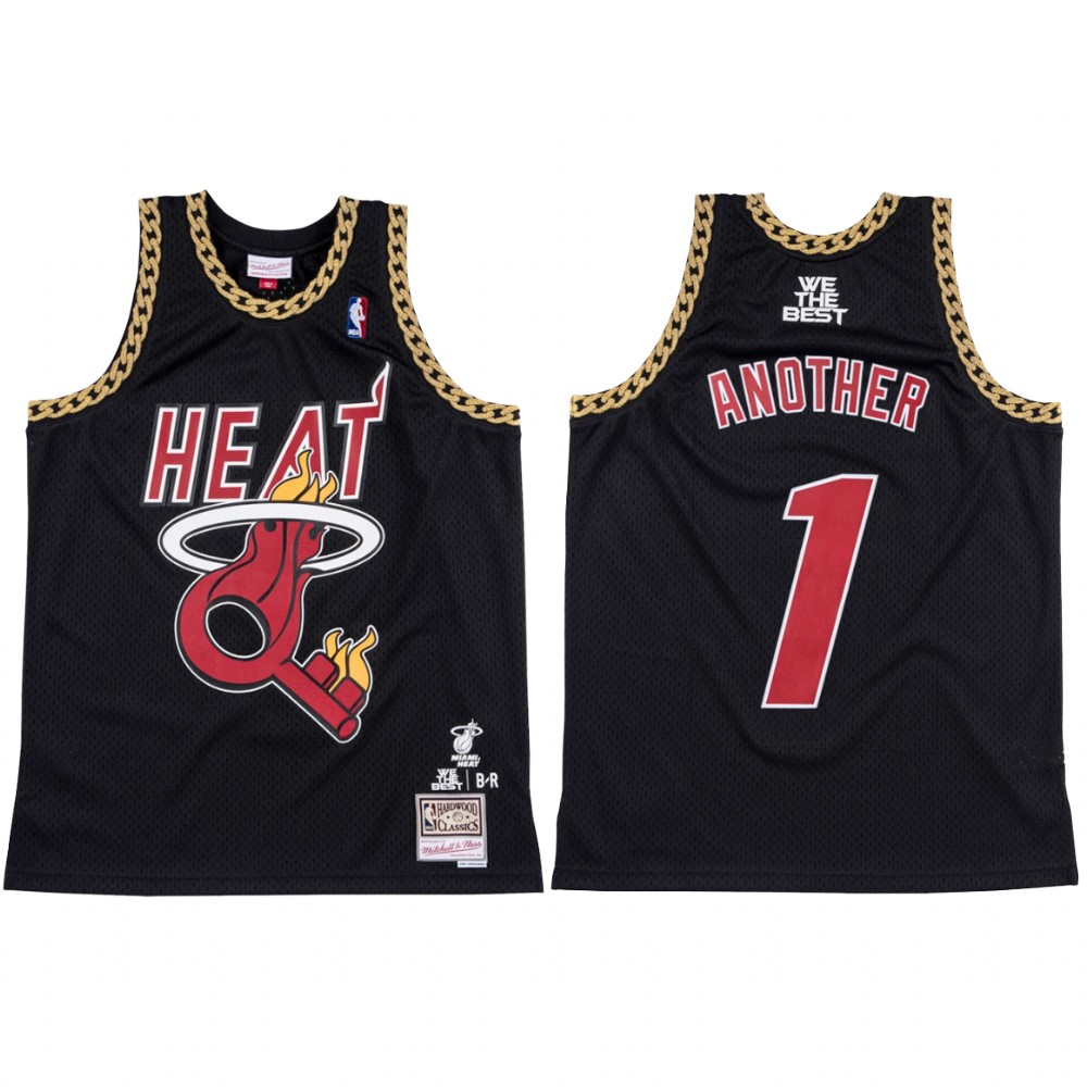 DJ Khaled X Miami Heat Another #1 Black Jersey Limited Edition