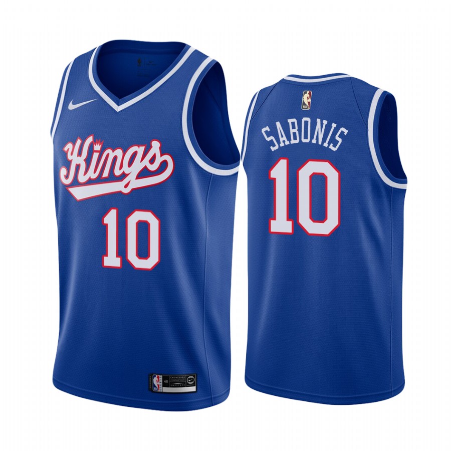 Domantas Sabonis Sacramento Kings Blue #10 Classic Edition Jersey