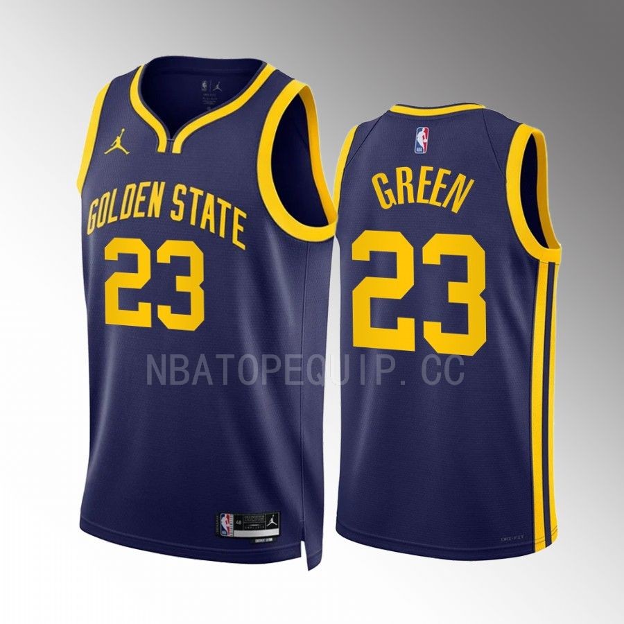 Draymond Green Golden State Warriors Navy #23 Statement Edition Jersey Swingman