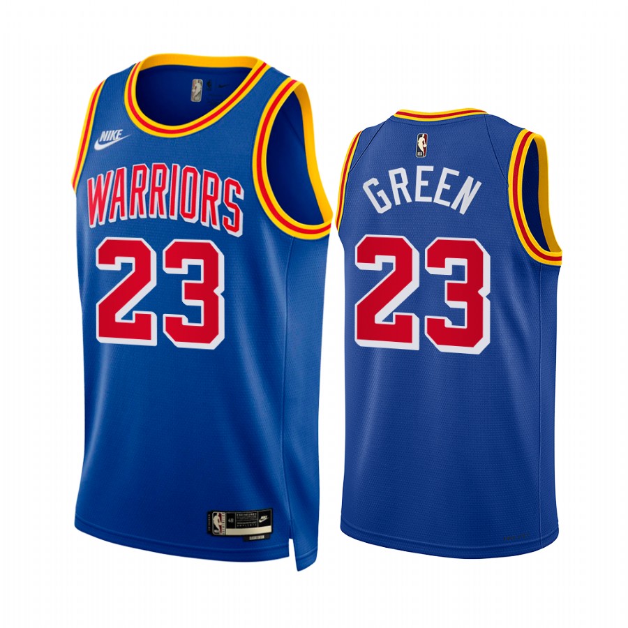 Draymond Green Golden State Warriors Classic Edition Royal #23 Jersey Year Zero
