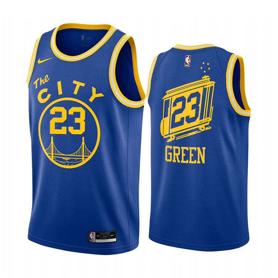 Draymond Green Golden State Warriors Royal Classic Edition Throwback Jersey