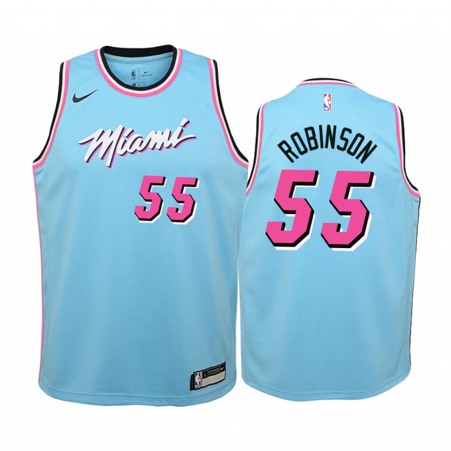 Duncan Robinson Miami Heat Blue City ViceWave Jersey - Youth
