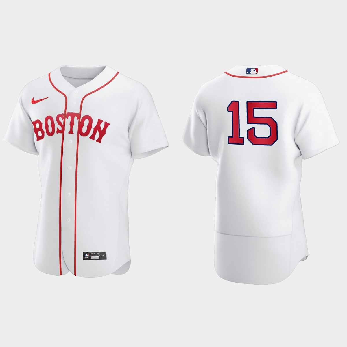 Dustin Pedroia Boston Red Sox Patriots' Day Jersey - White