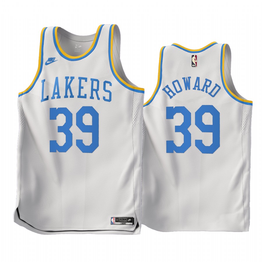 Dwight Howard #39 Los Angeles Lakers Classic Edition White Jersey