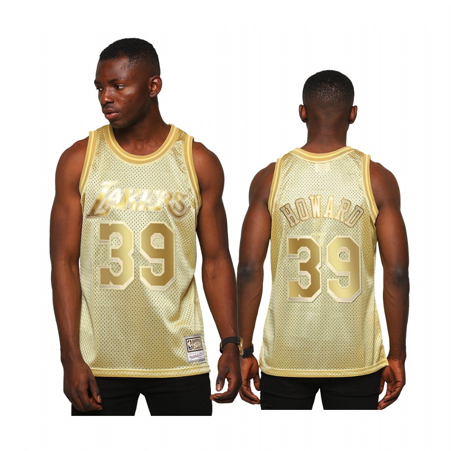 Dwight Howard #39 Los Angeles Lakers Golden Midas SM Jersey