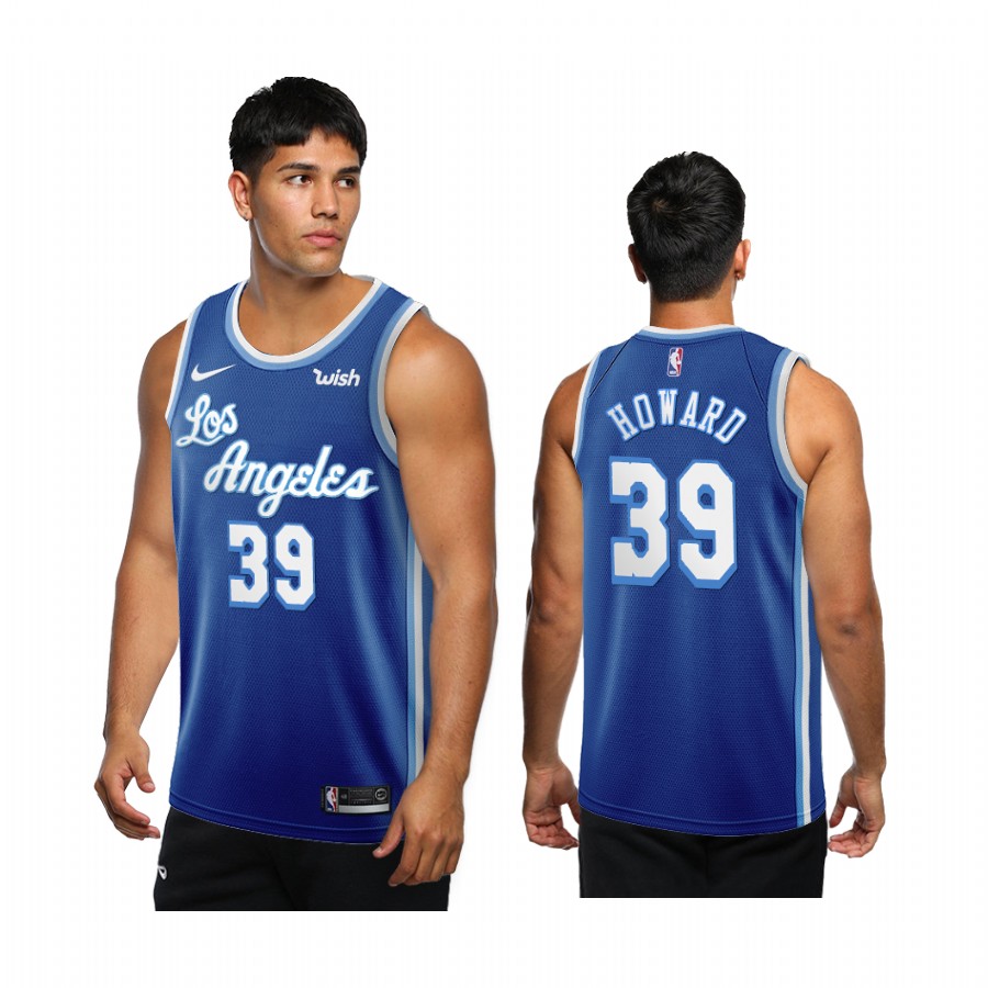 Dwight Howard Los Angeles Lakers Blue New Classic Edition Jersey