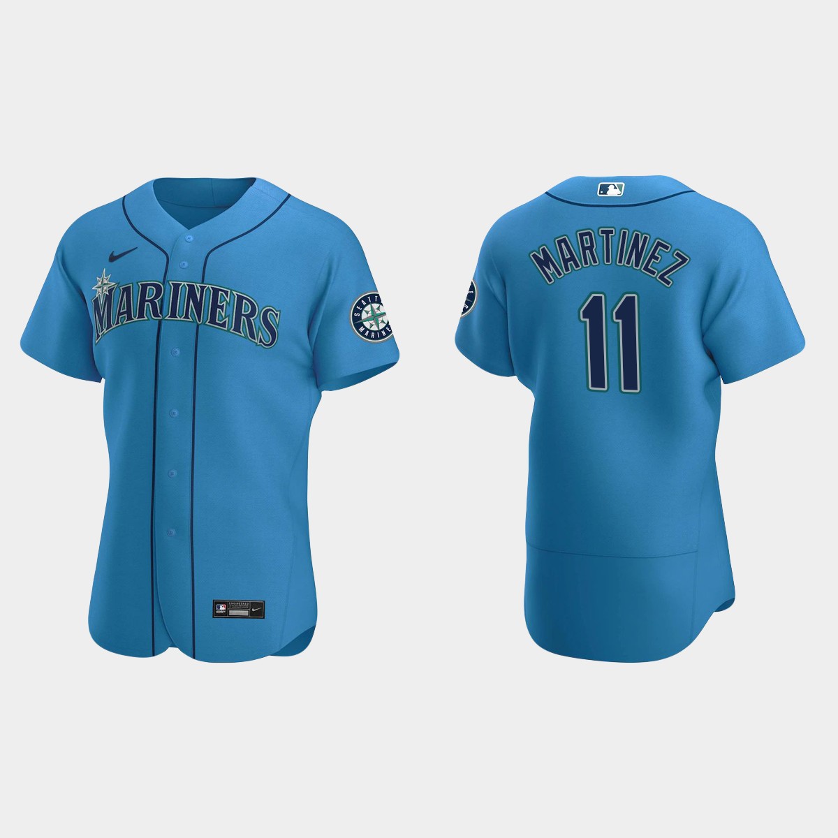 Edgar Martinez #11 Seattle Mariners Royal Alternate Jersey