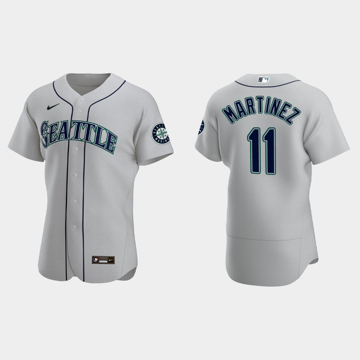 Edgar Martinez Seattle Mariners Jersey - Gray