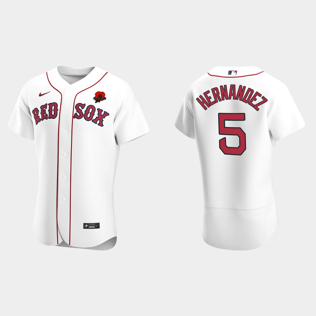 Enrique Hernandez Boston Red Sox Memorial Day Jersey - White