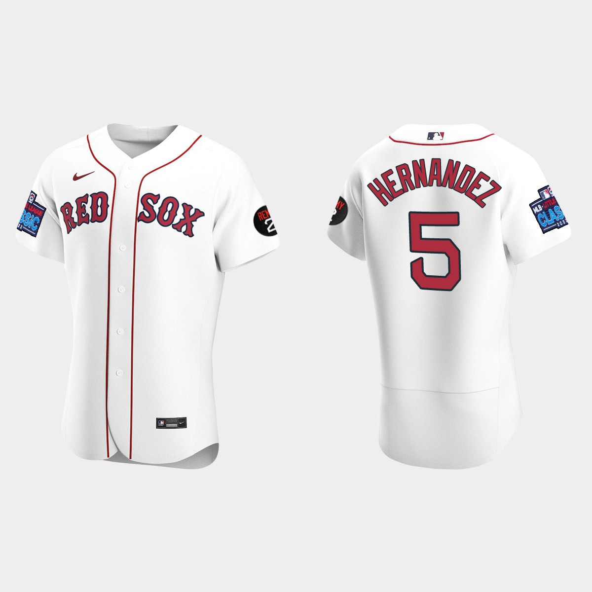 Enrique Hernandez Boston Red Sox Little League Classic Jersey - White