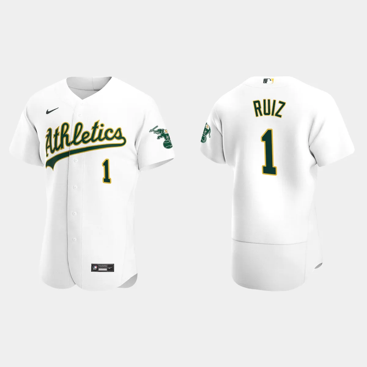 Esteury Ruiz Oakland Athletics Home Jersey - White