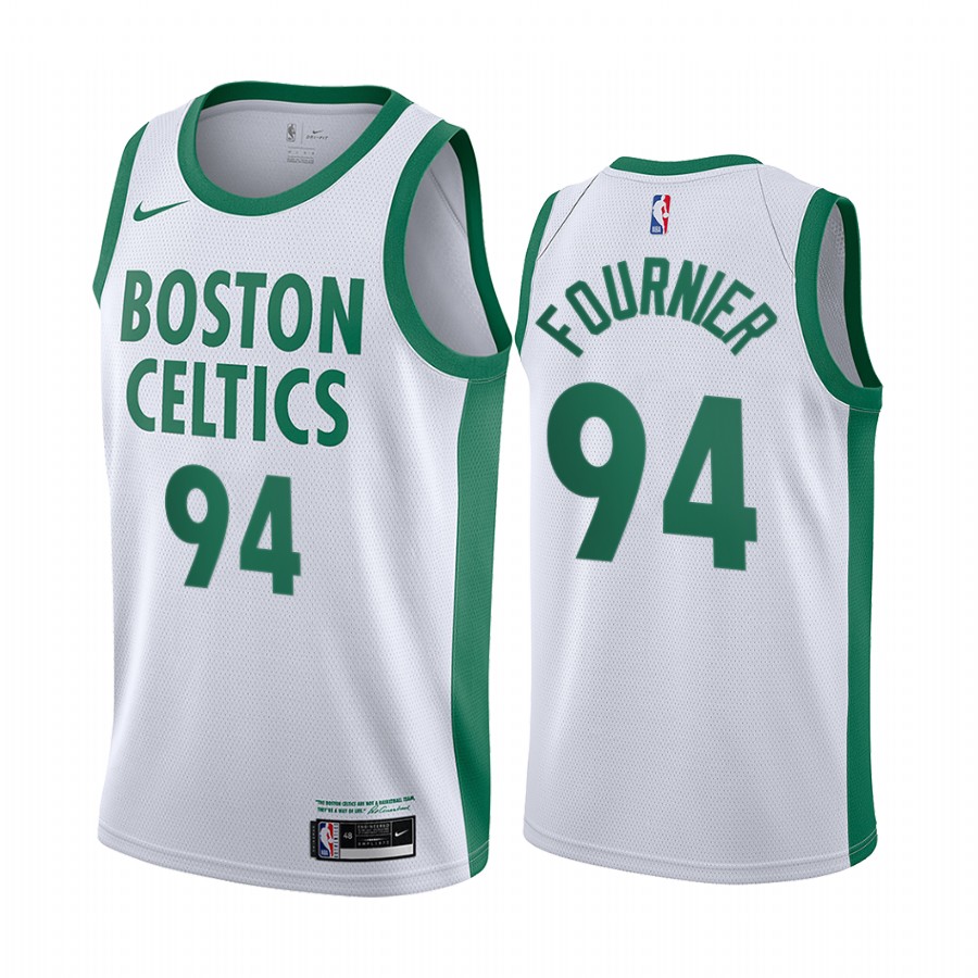 Evan Fournier Boston Celtics White City Edition Trade Jersey