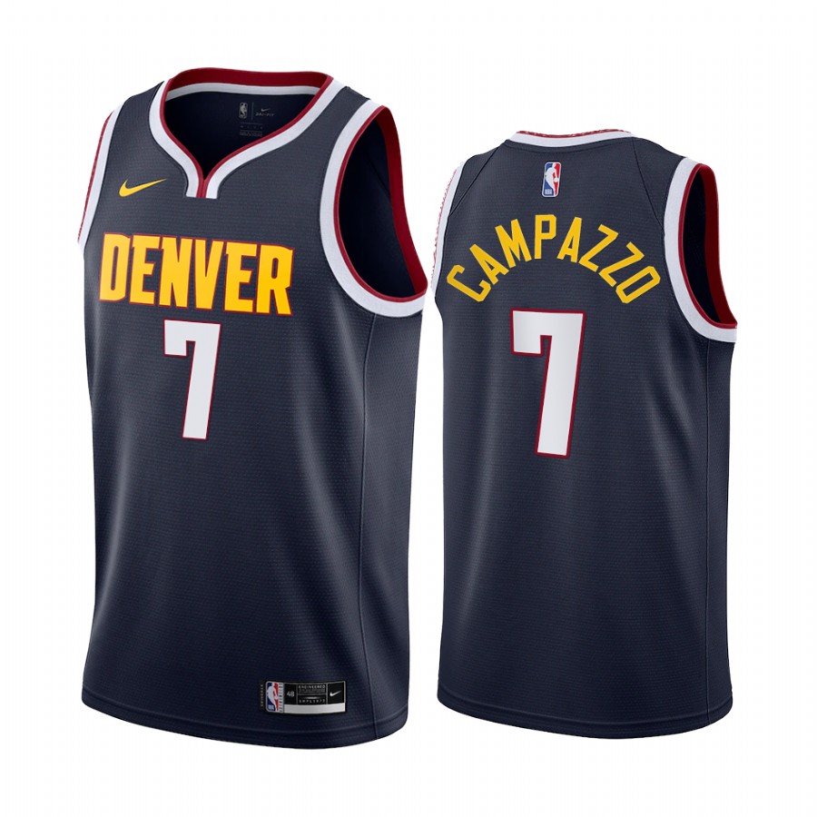 Facundo Campazzo Denver Nuggets Navy Icon Jersey Trade