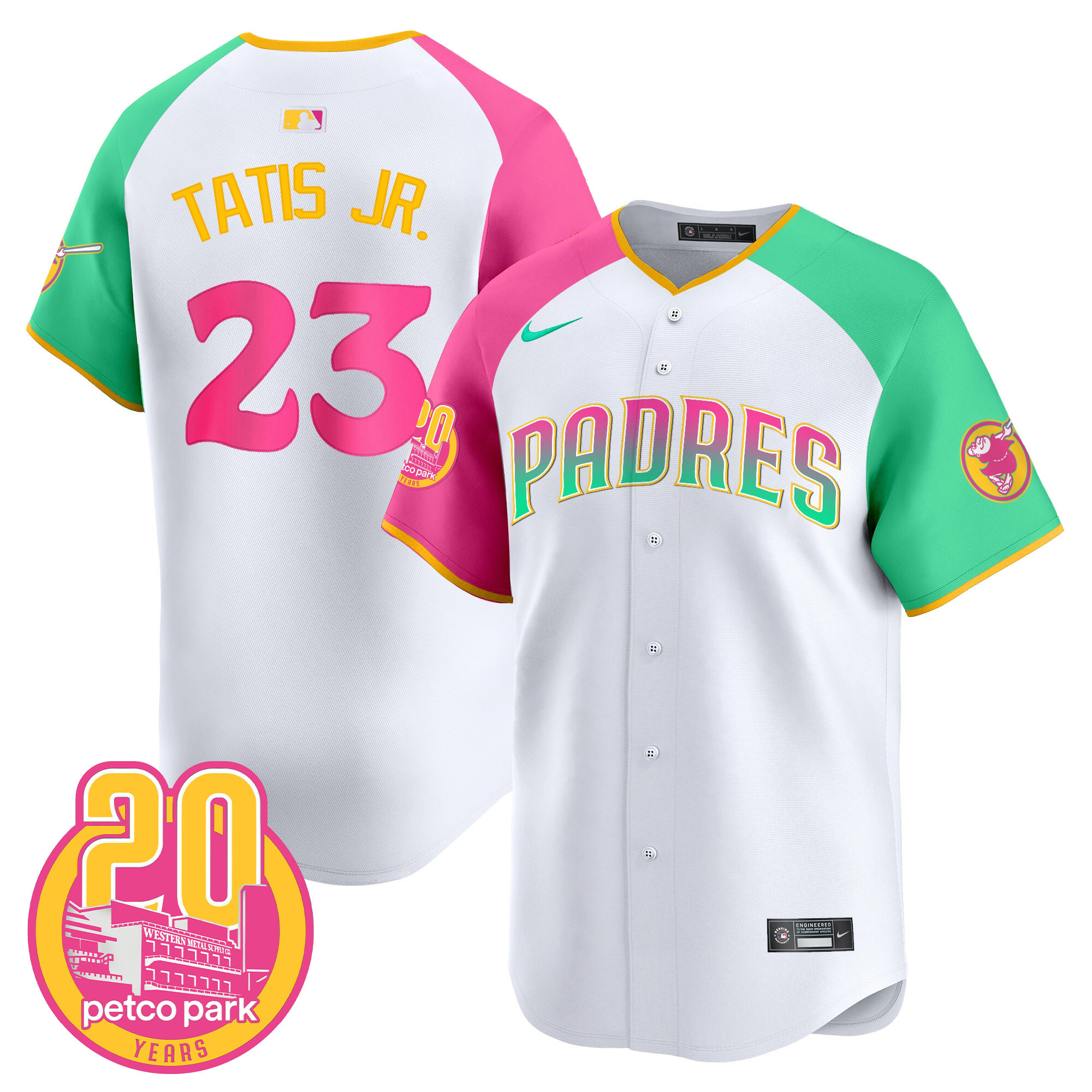Fernando Tatis Jr. Men's San Diego Padres San Diego City Style Vapor Premier Limited Alternate Jersey