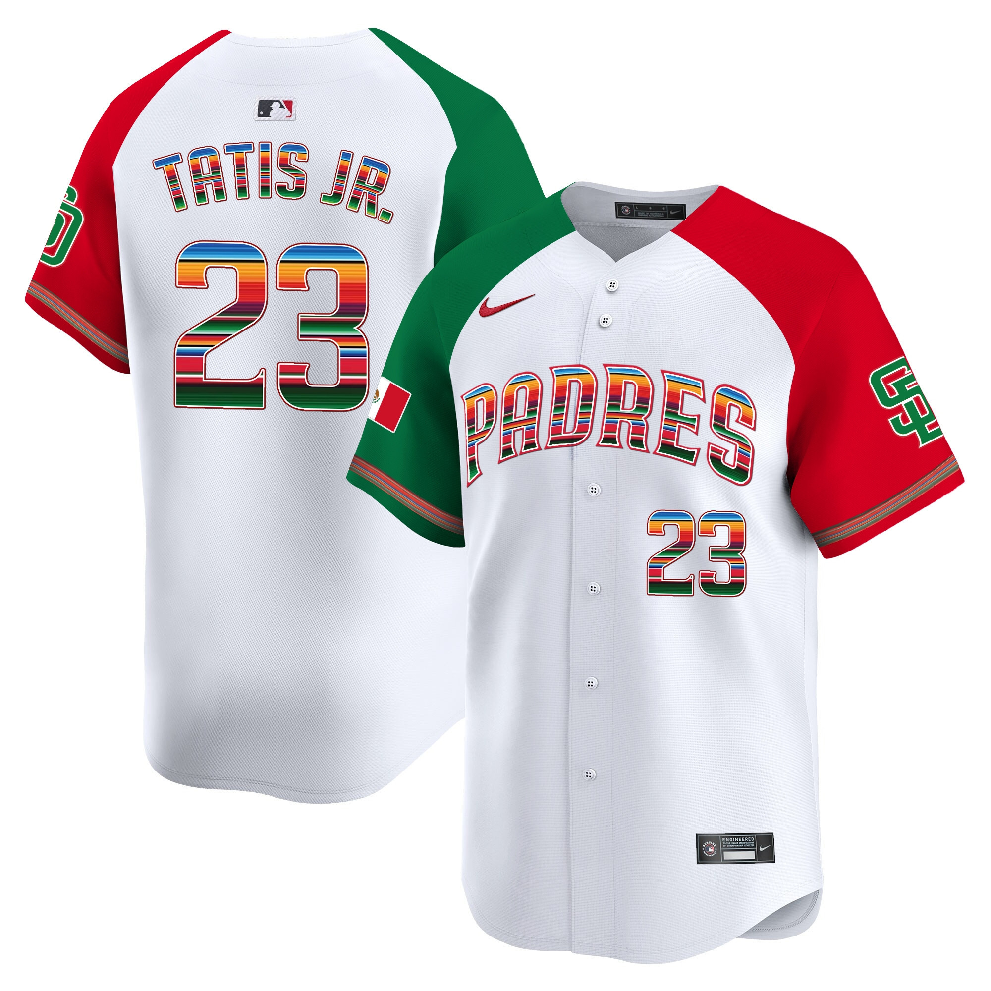 Fernando Tatis Jr. Men's San Diego Padres Mexico Premier Limited Alternate Jersey