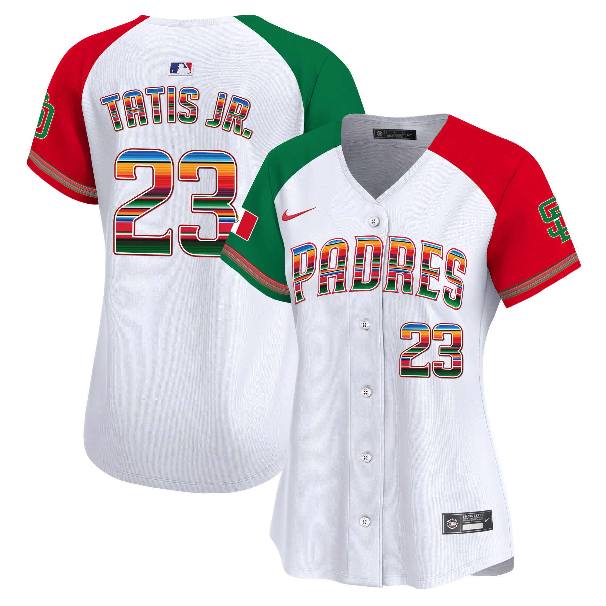 Fernando Tatis Jr Women's San Diego Padres Mexico Premier Limited Alternate Jersey