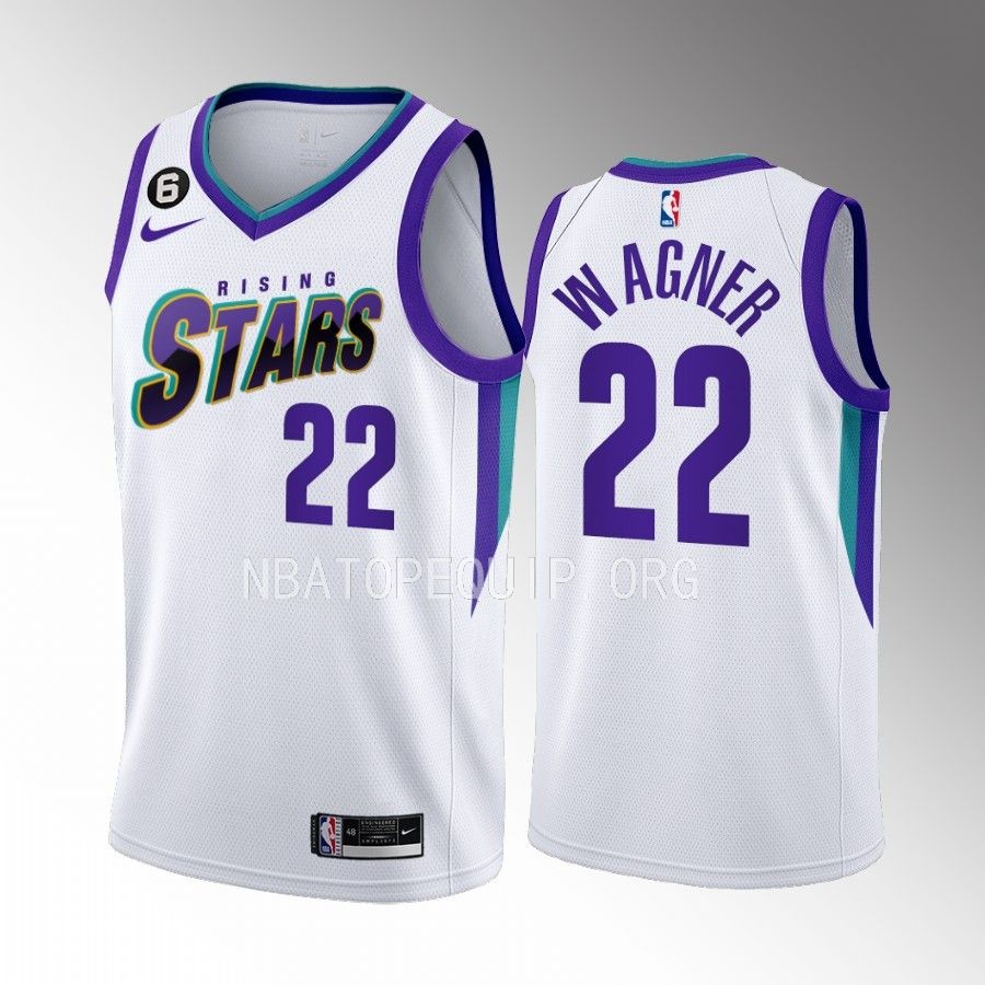 Franz Wagner Rising Stars White Jersey Orlando Magic #22