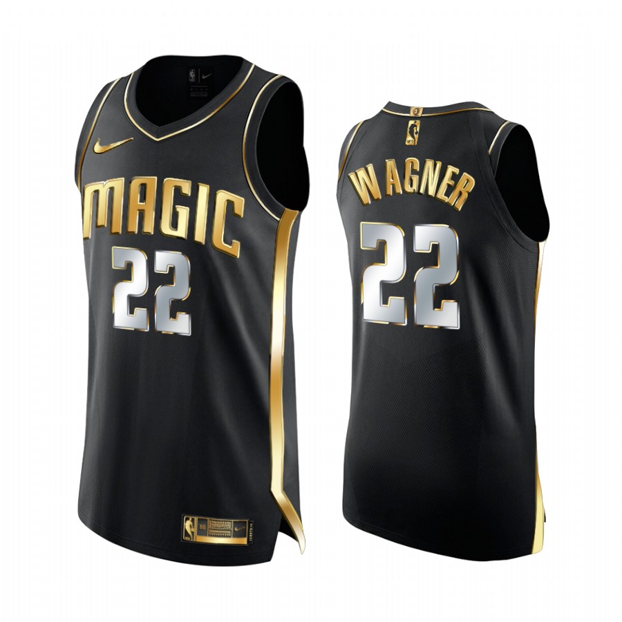Franz Wagner Orlando Magic Black Golden Edition Jersey Draft