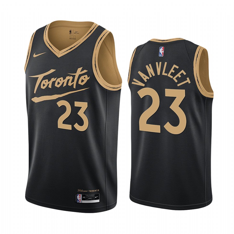 Fred VanVleet Toronto Raptors Black City Edition Jersey