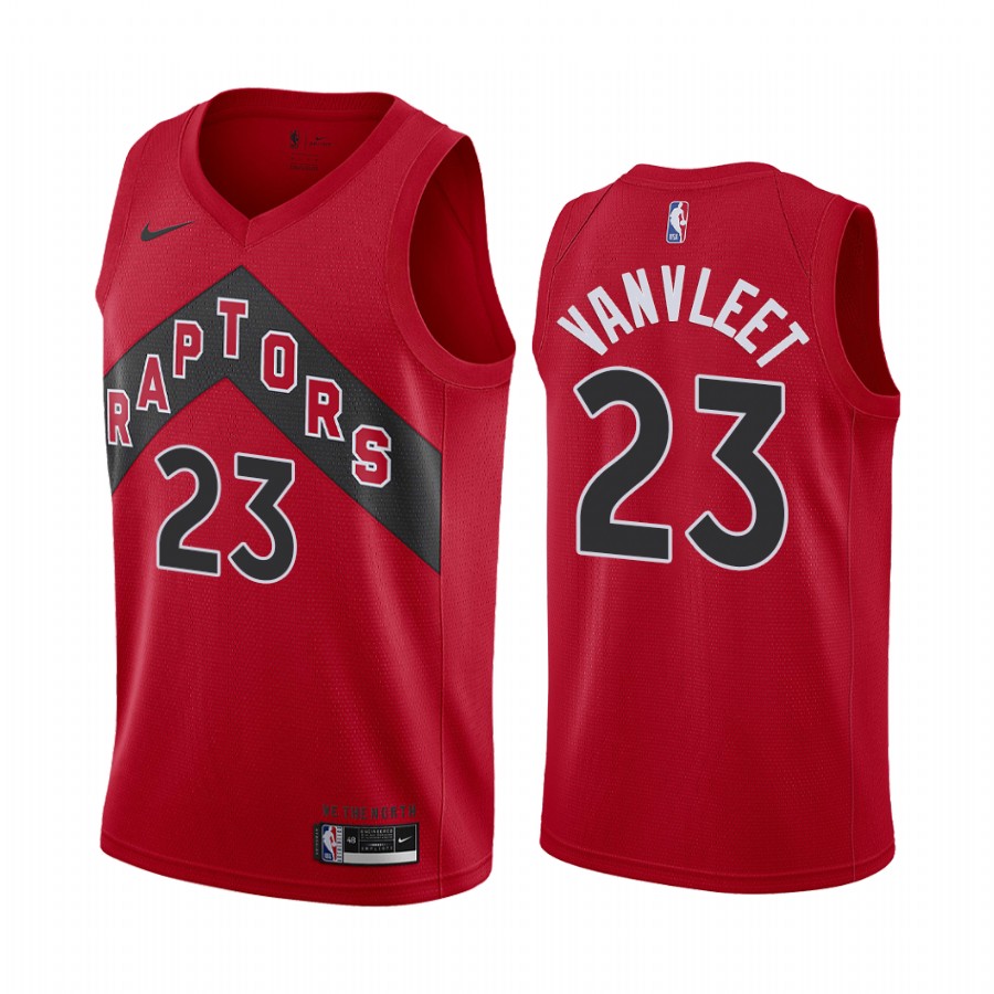 Fred VanVleet Toronto Raptors Red Icon Edition New Uniform Jersey