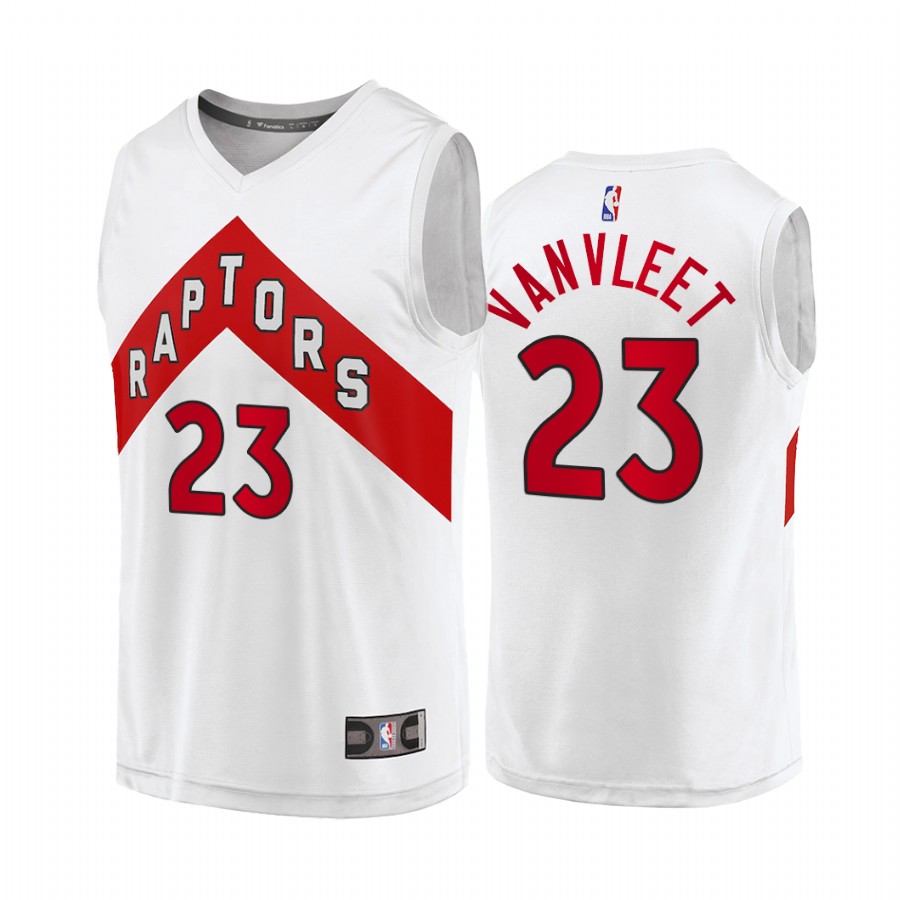 Fred VanVleet Toronto Raptors White Association Edition Jersey