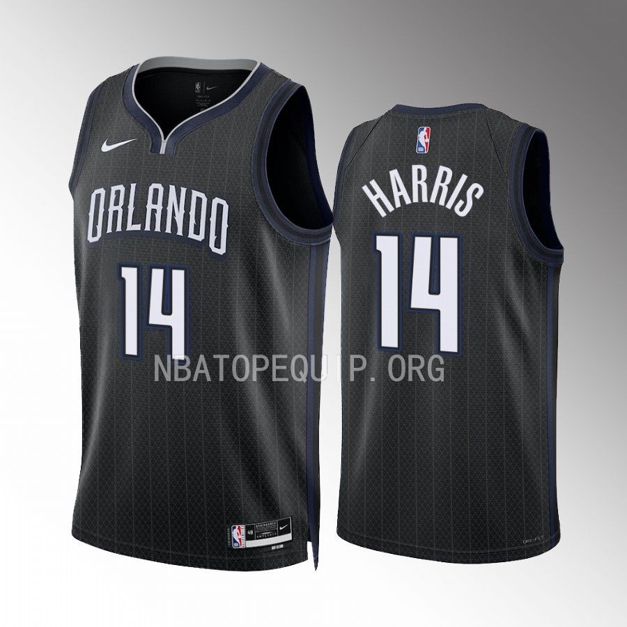 Gary Harris Orlando Magic Black #14 City Edition Jersey Swingman